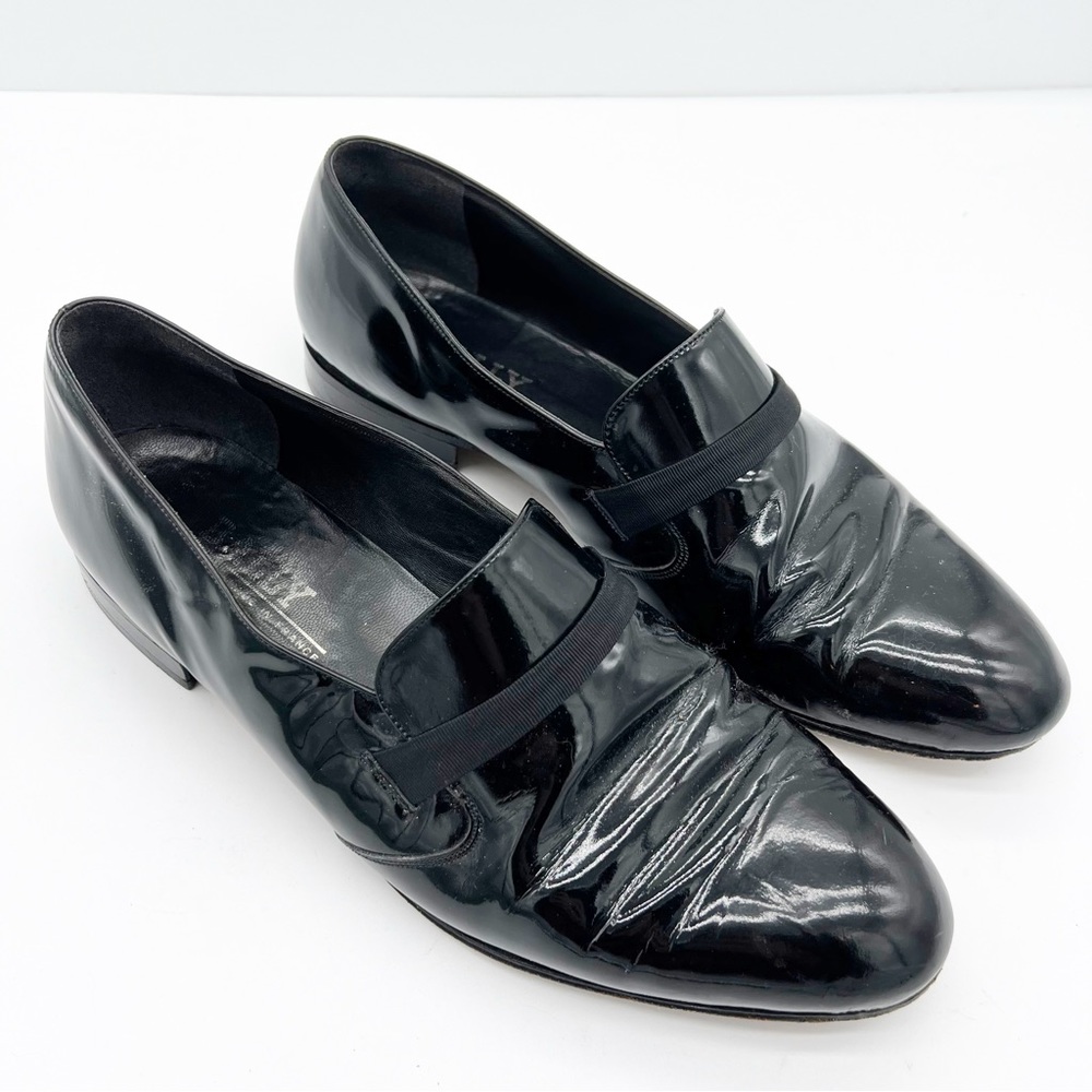 Bally Patent Leather Loafers
